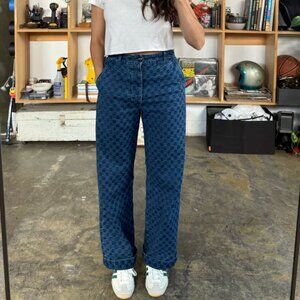 Imogene & Willie - Logan Washed Indigo Check Jean - Size 29